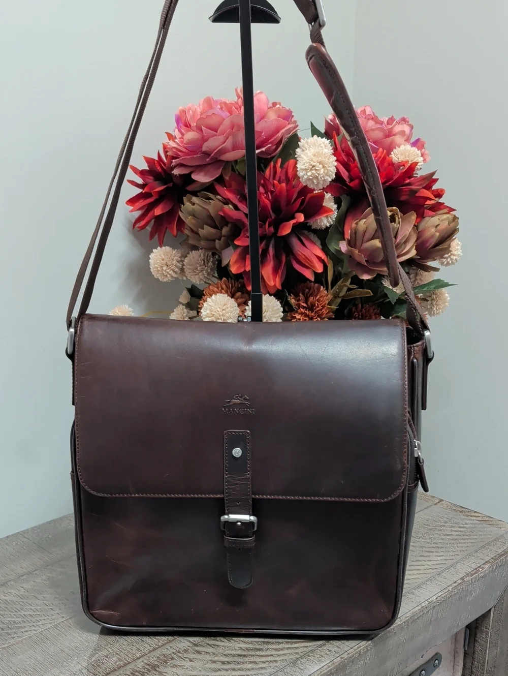 Mancini Buffalo Collection Crossover Tablet Bag (Model 99-5463)